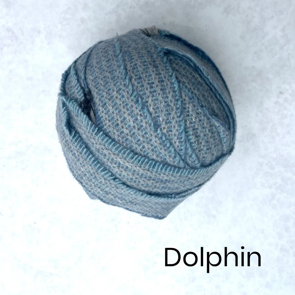 100% Wool Blanket Yarn - Blues