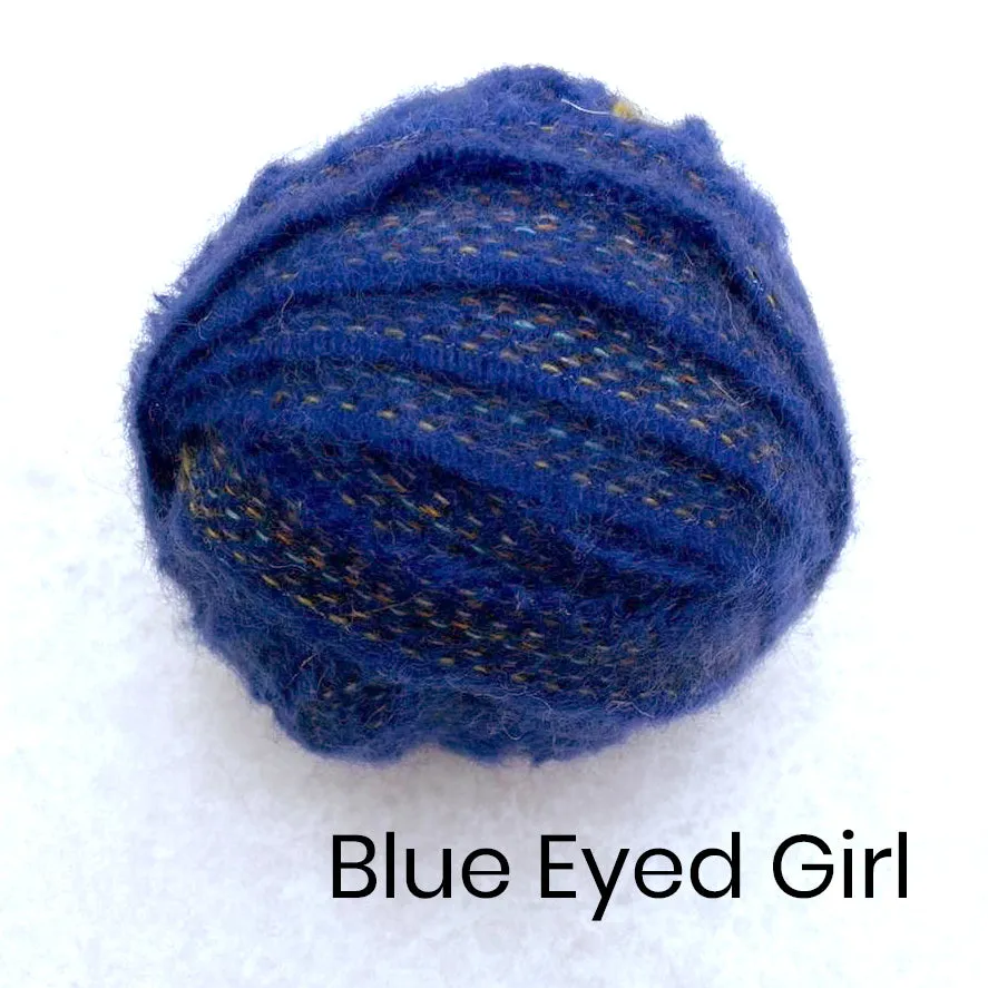 100% Wool Blanket Yarn - Blues