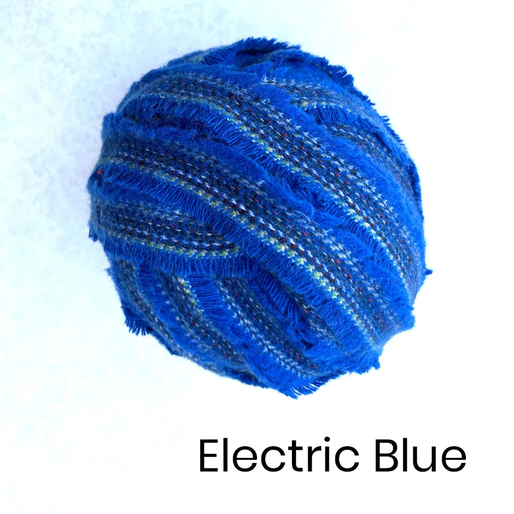 100% Wool Blanket Yarn - Blues