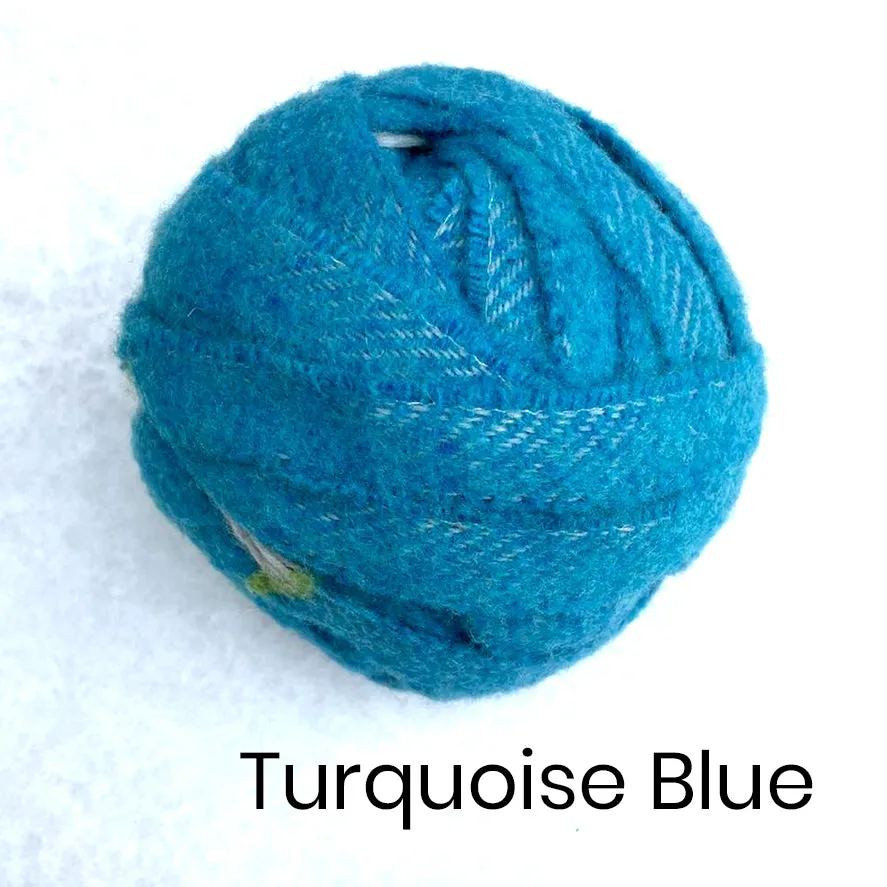 100% Wool Blanket Yarn - Blues