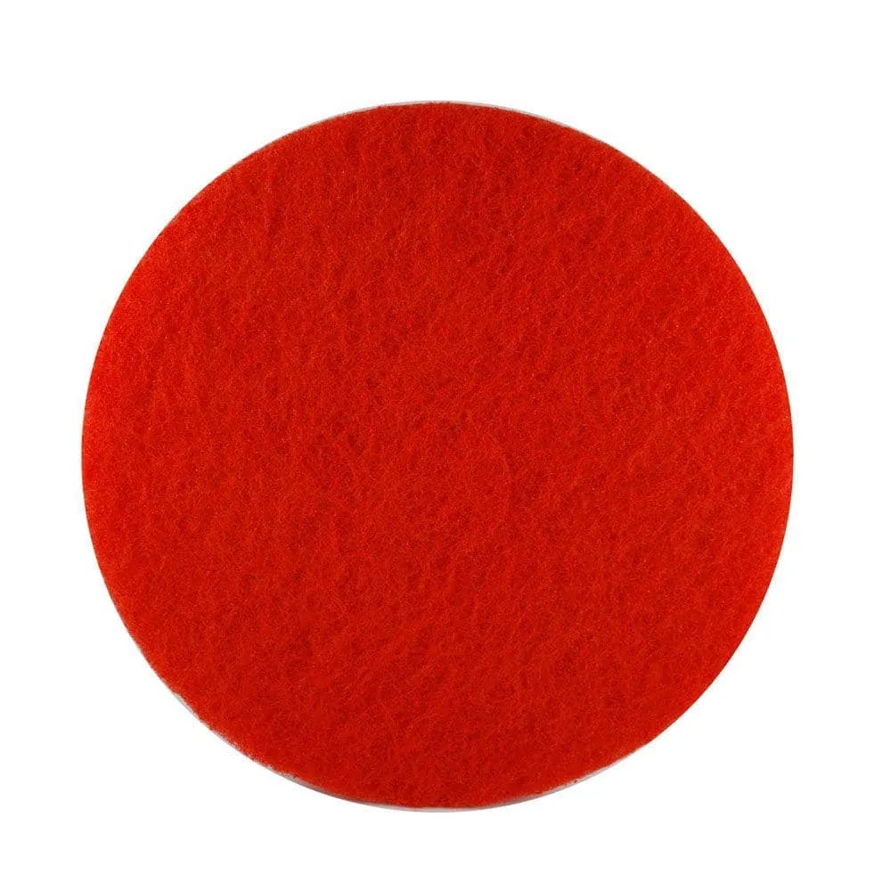 13" RED BUFFING/SCRUBBING PADS