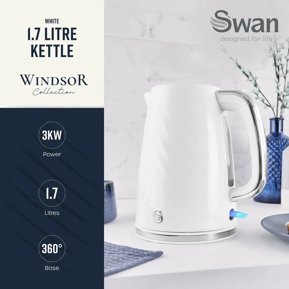 1.7 Litre Textured Windsor Kettle