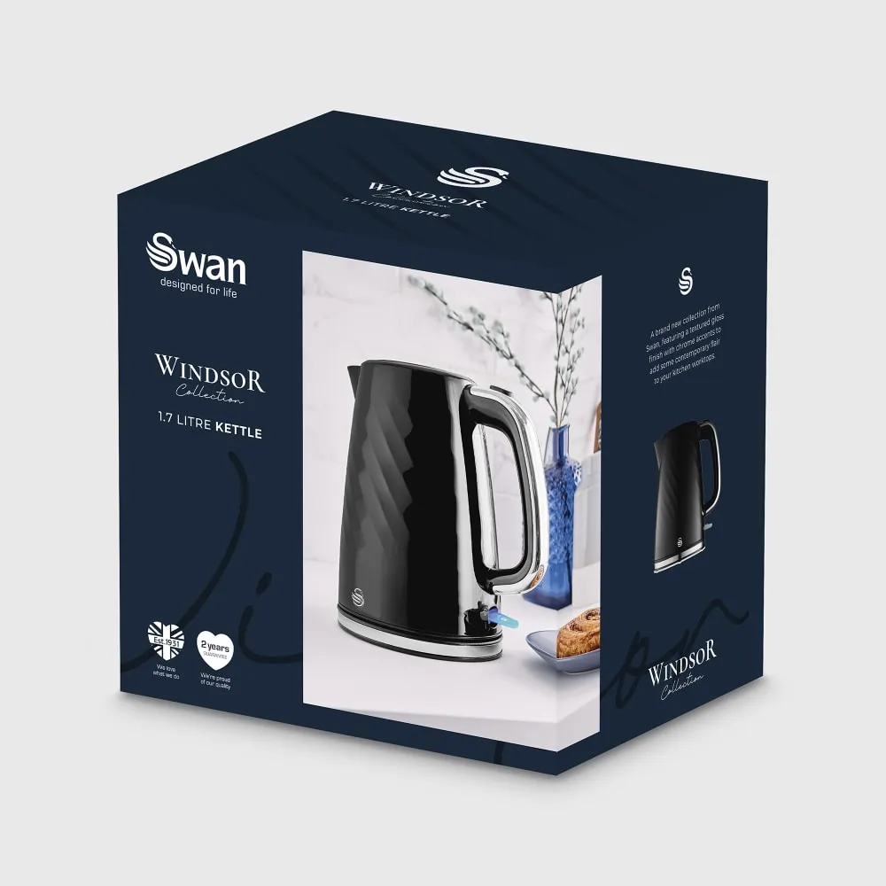 1.7 Litre Textured Windsor Kettle