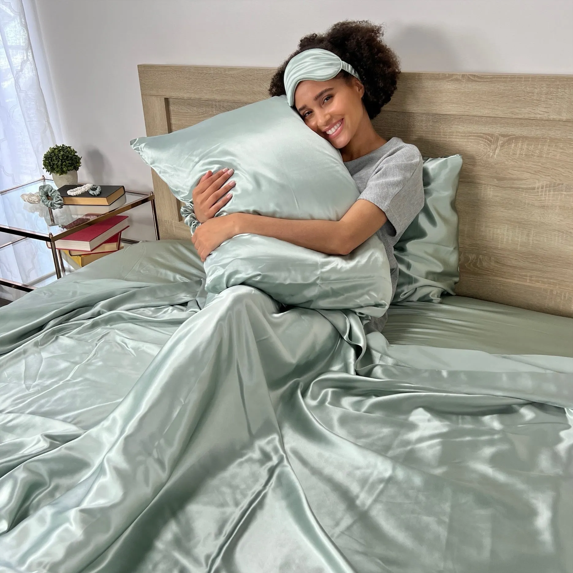 22 Momme Silk Sheet Set - Sage