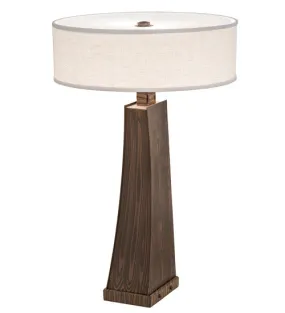 2Nd Avenue 66284-2  Sophia Lamp Hazelnut Acacia Glossy