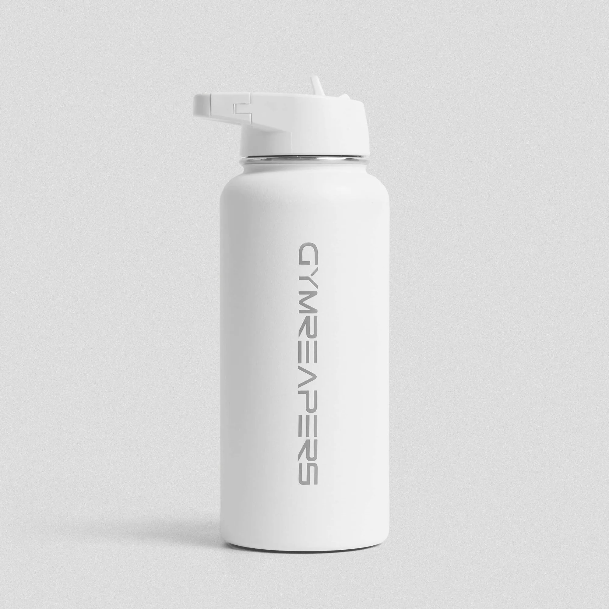 32 oz Stainless Steel Water Bottle - White