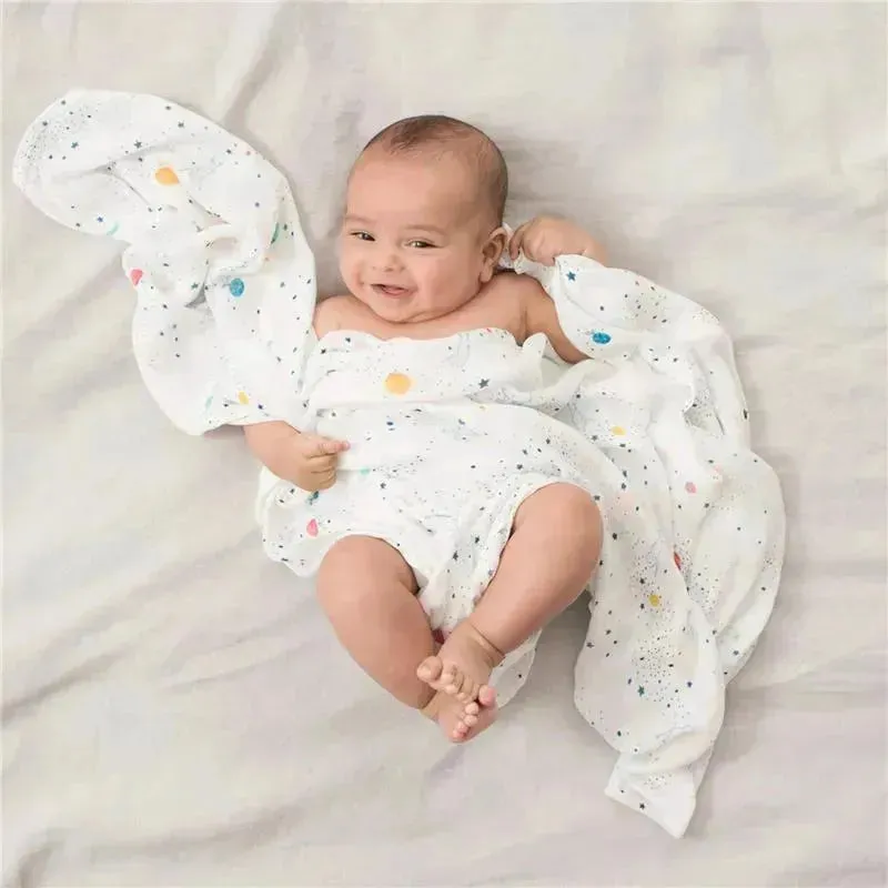 Aden   Anais - 3-Pack Swaddles - Silky Soft, Stargaze