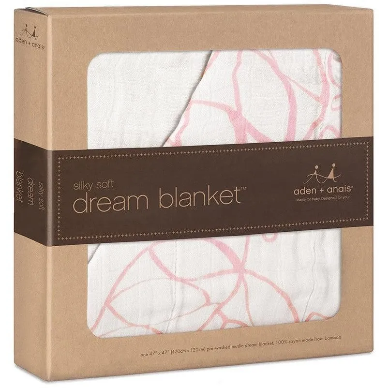 Aden and Anais - Dream Blankets Bamboo tranquility - leafy