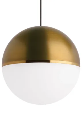 Akova Pendant in Aged Brass