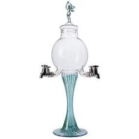 ALANDIA Glass Absinthe Fountain | Green Fairy Lid | 4 Spout