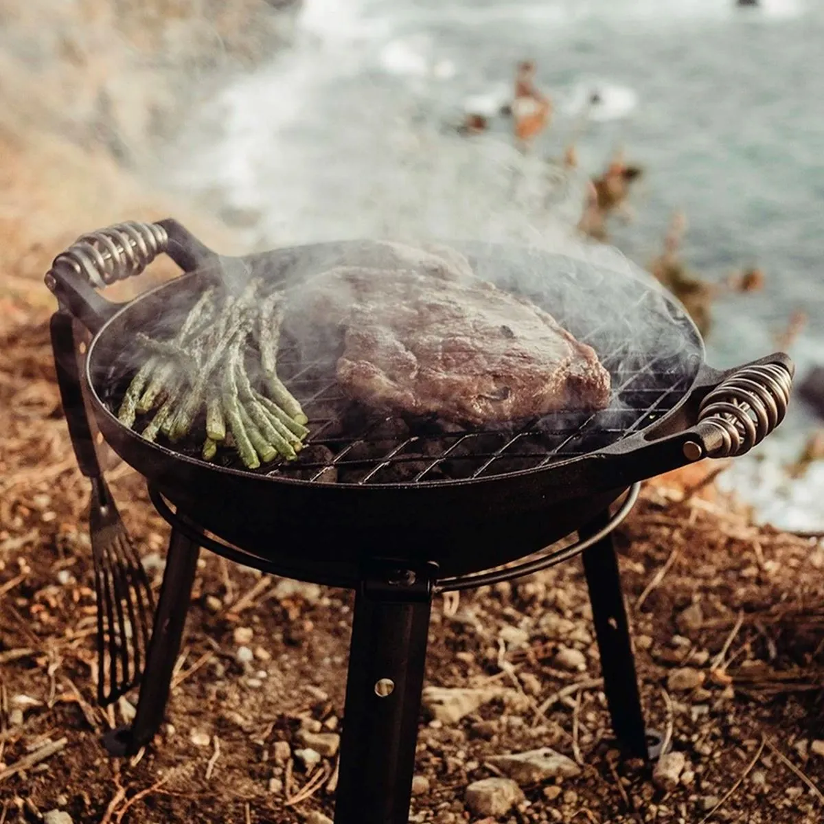 All-in-One Cast Iron Grill