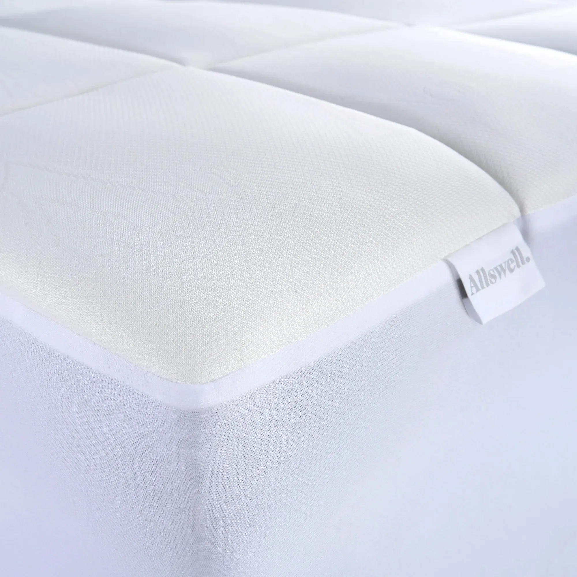 Allswell Washable Gel Memory Foam Mattress Pad, Full