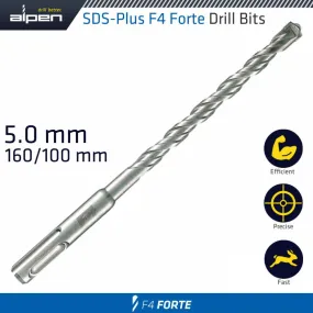 ALPEN SDS PLUS DRILL HAMMER F4  BIT 160 X 100 5MM ALP81705