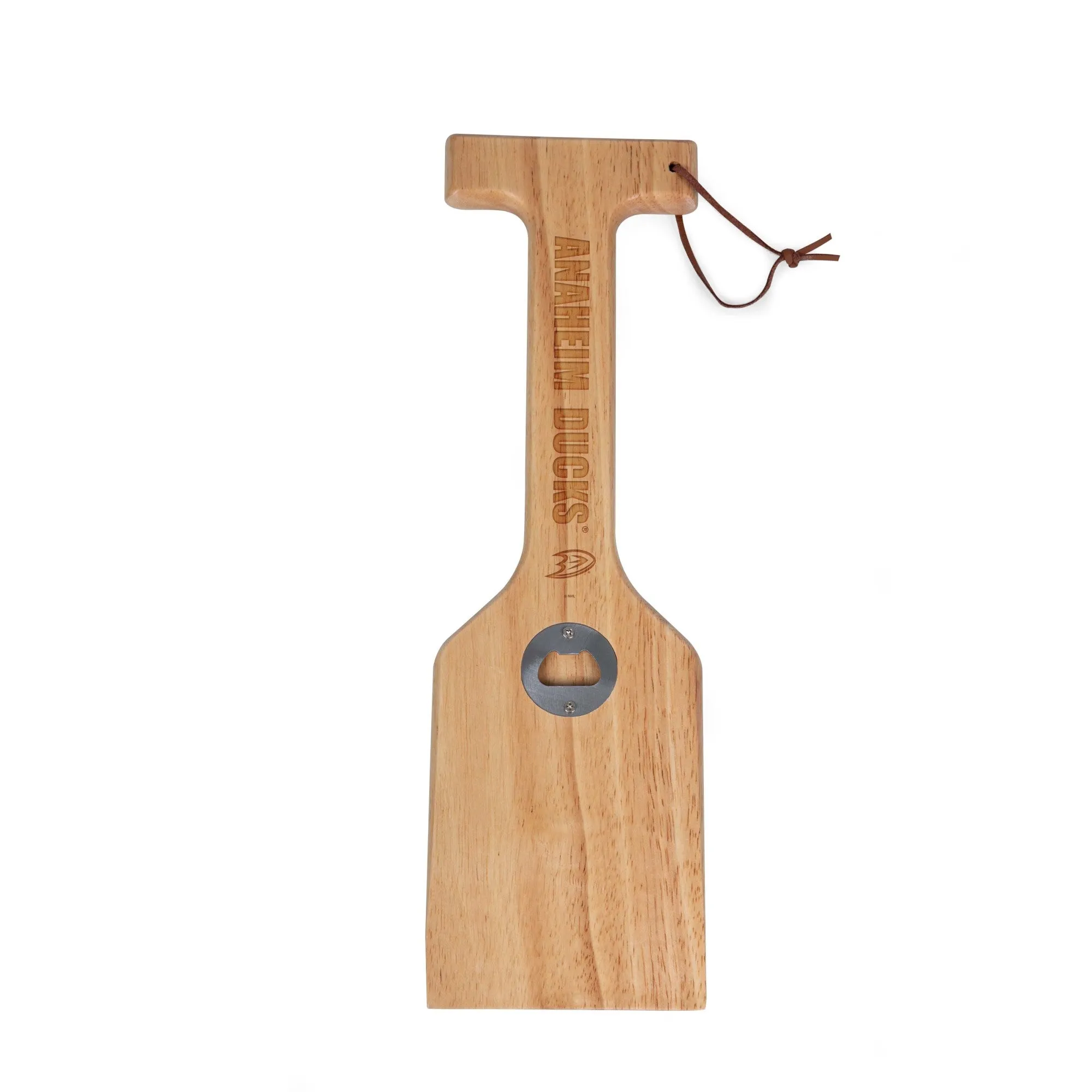 Anaheim Ducks - Hardwood BBQ Grill Scraper with Bottle Opener