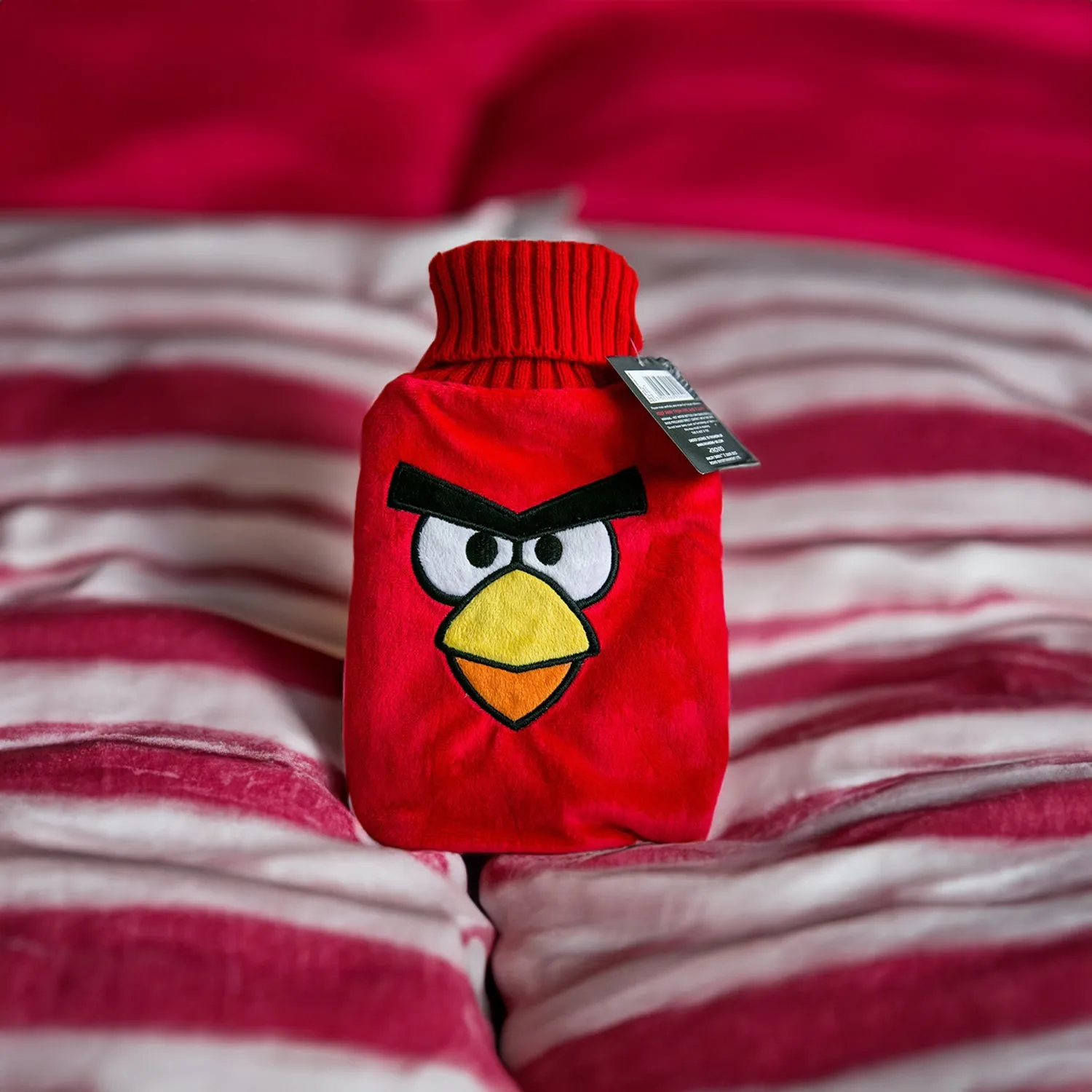 Angry Birds Red Hot Water Bottle and Cover (red)