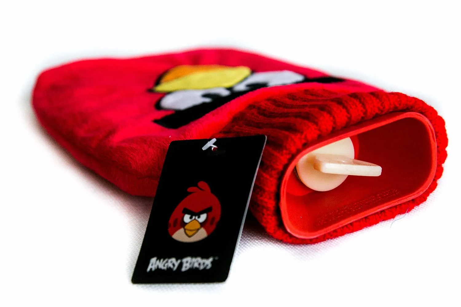 Angry Birds Red Hot Water Bottle and Cover (red)