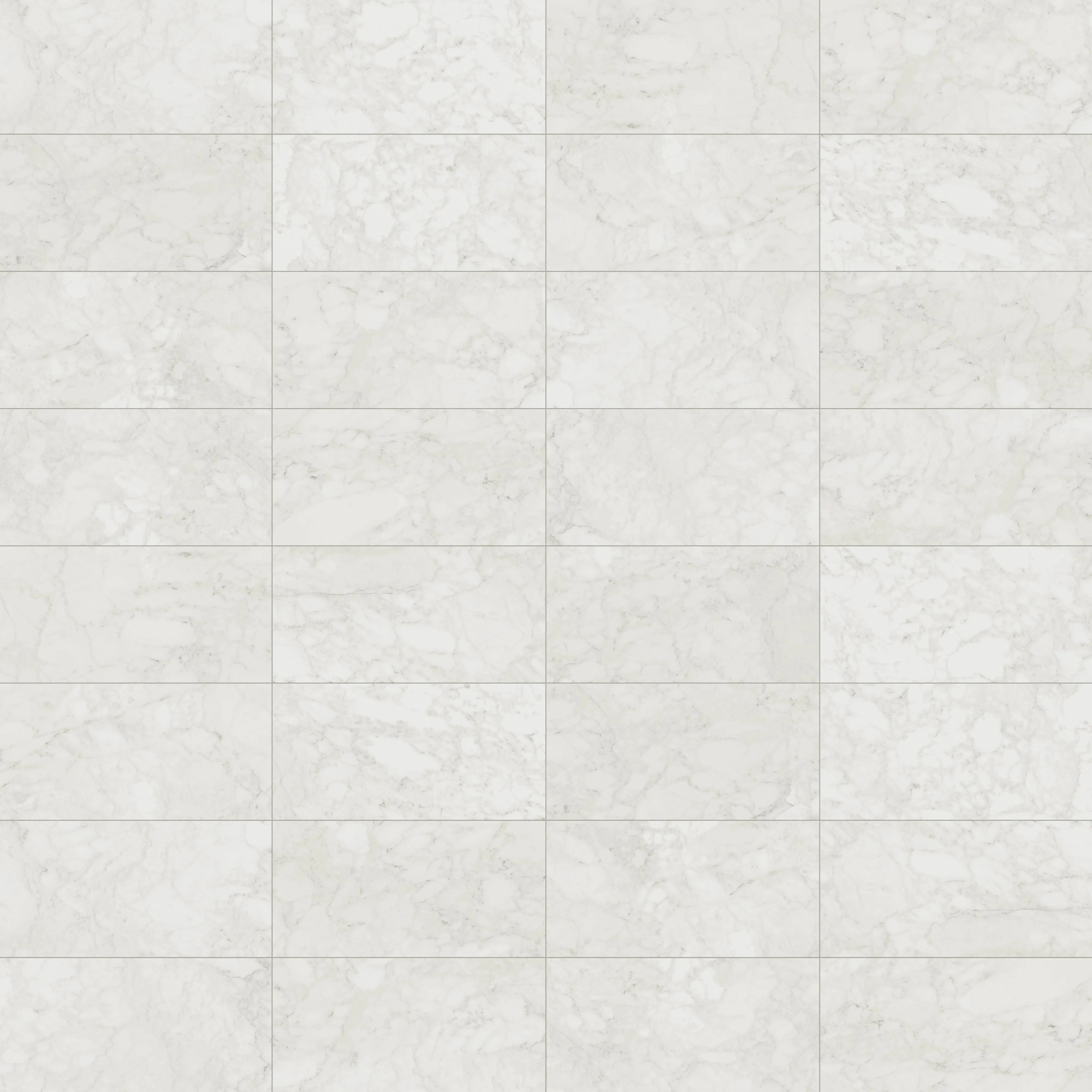 Aniston 24x48 Matte Porcelain Tile in Carrara Bianco