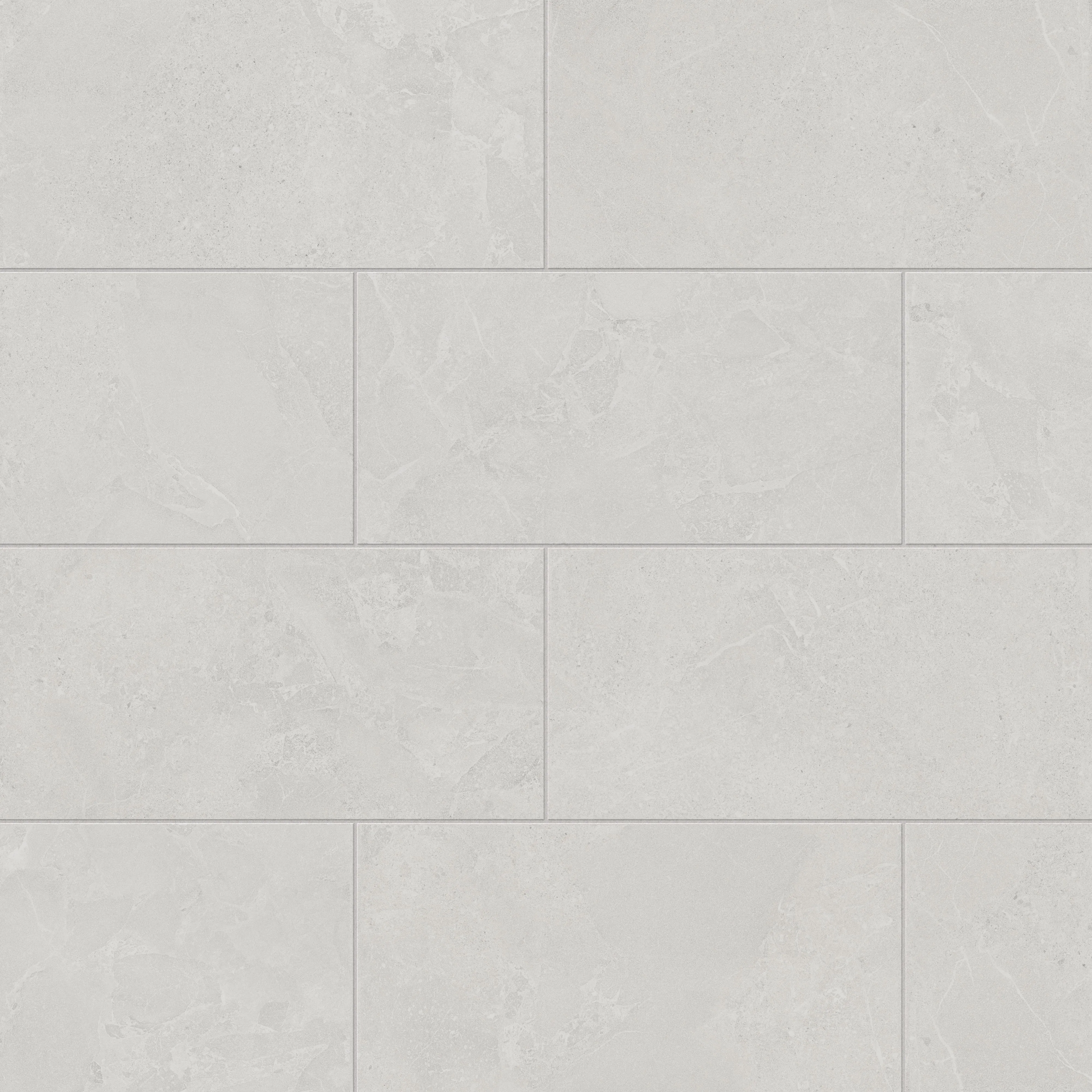 Annalise 12x24 Matte Porcelain Tile in Fog