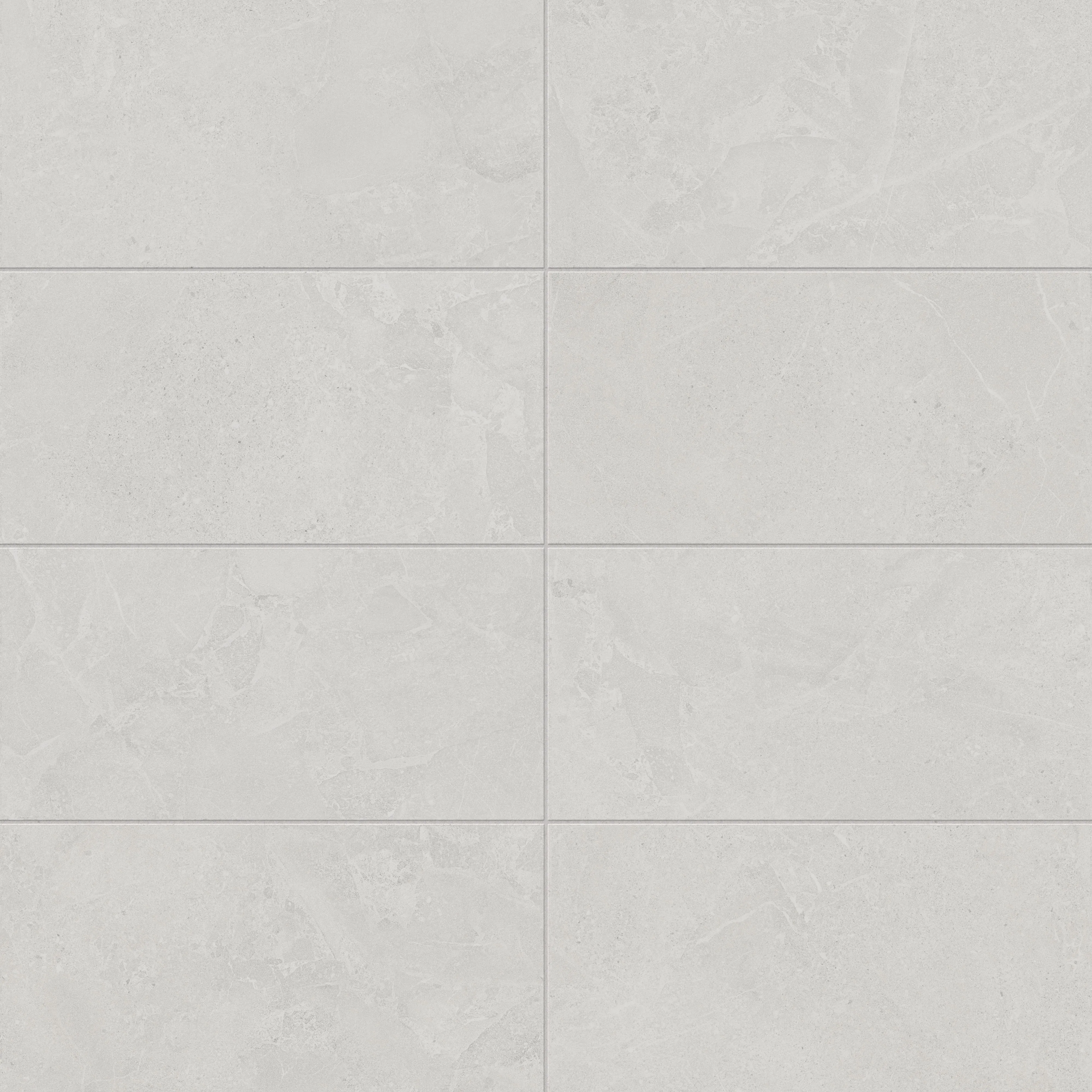 Annalise 12x24 Matte Porcelain Tile in Fog