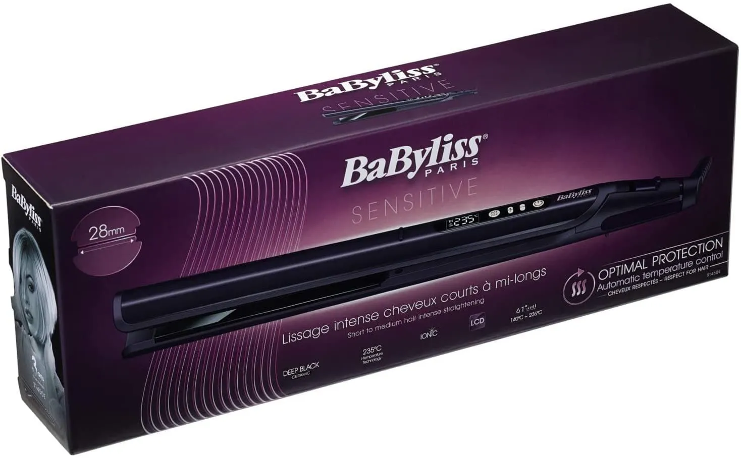 BaByliss Hair Straightener 8mm