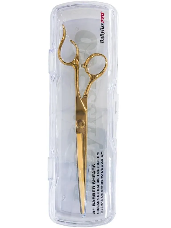 BaByliss Pro Barberology Gold Barber Shears 8 Inch