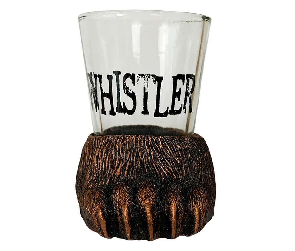 Bear Paw Shot Glass