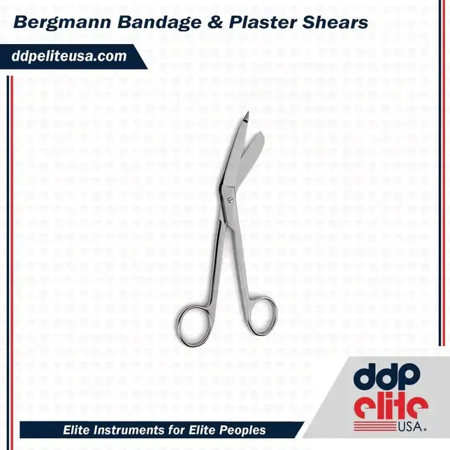 Bergmann Bandage and Plaster Shears | Ddpeliteusa