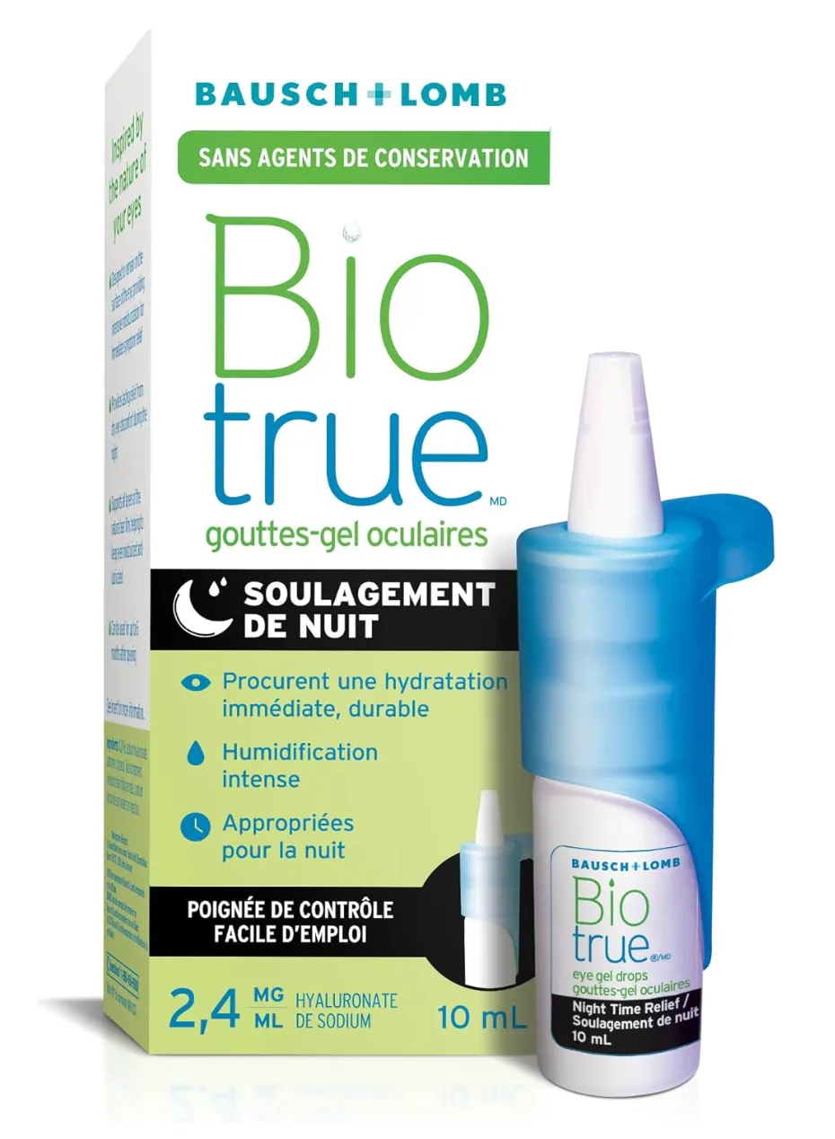 Biotrue® Nighttime Relief Gel Drops