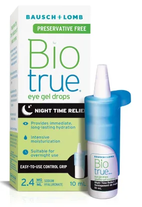 Biotrue® Nighttime Relief Gel Drops