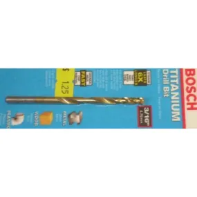 Bosch 3/16 Titanium Drill Bits