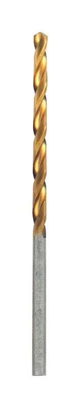 Bosch 7/64 in. X 2-5/8 in. L Titanium Drill Bit Hex Shank 2 pc