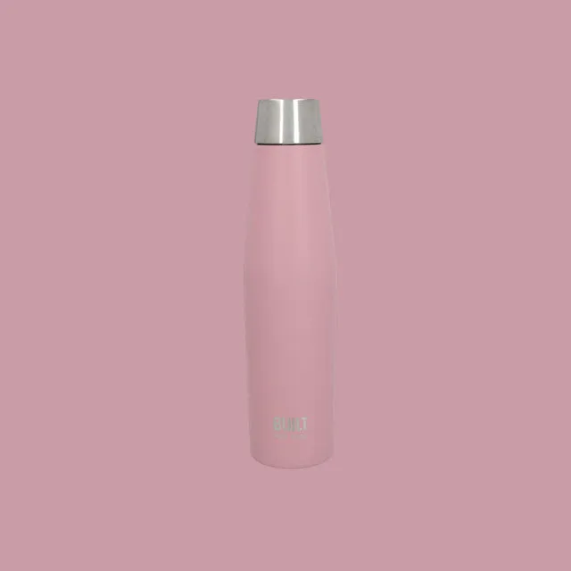 Built Light Pink Hydration Bottle