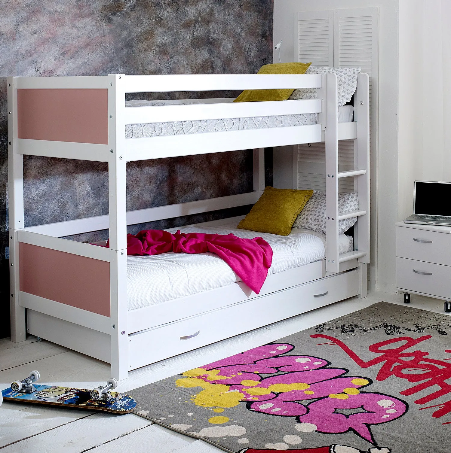 Bunk Bed & Trundle Drawer/Bed - Thuka