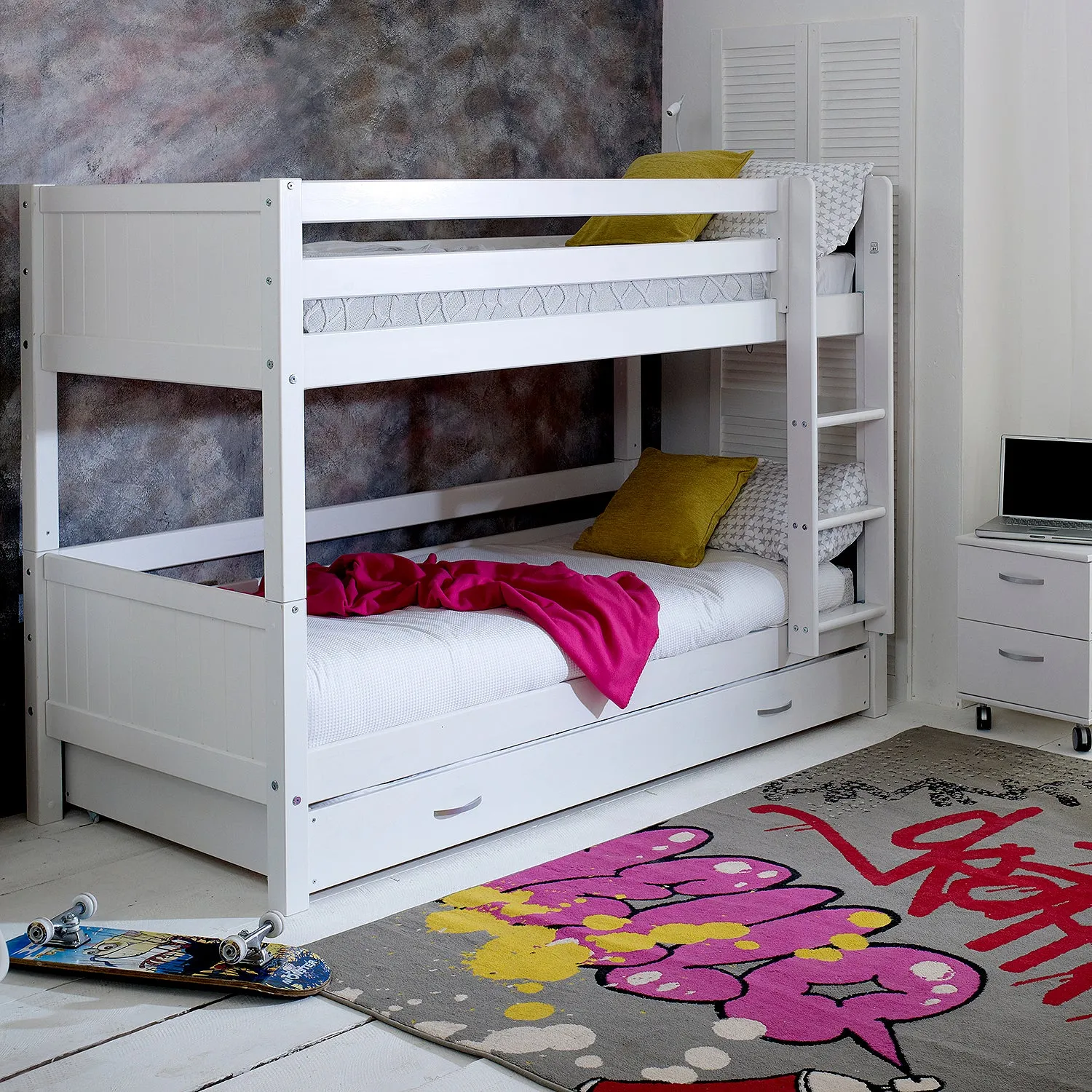 Bunk Bed & Trundle Drawer/Bed - Thuka