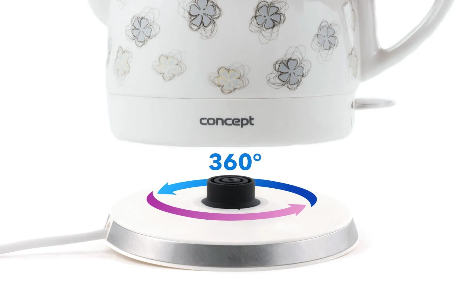 Ceramic Electric Kettle 1 L Concept Rk0010ne