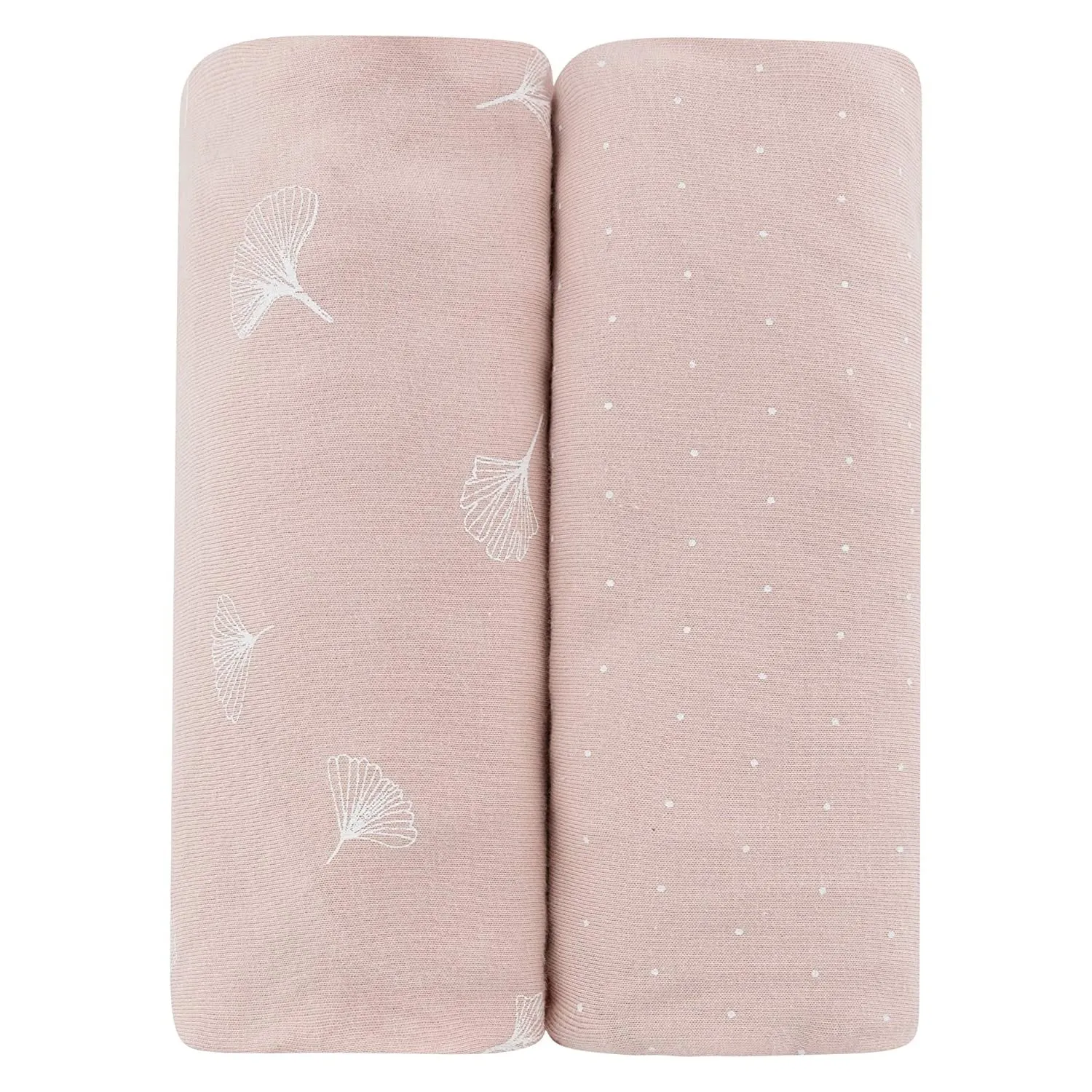 Changing Pad Cover | Cradle Sheet Set - Gingko & Pin Dot