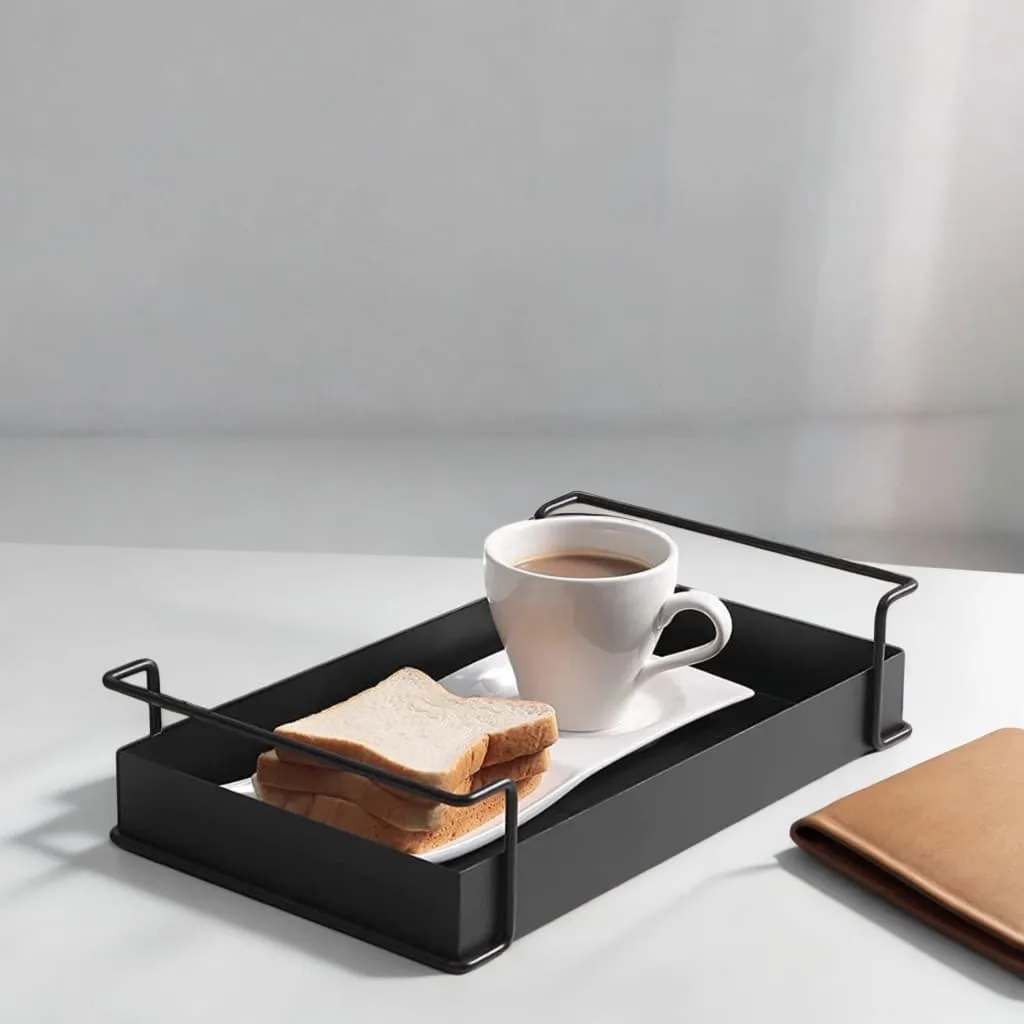 Coffee, Dressing Table Serving Tray with Handles