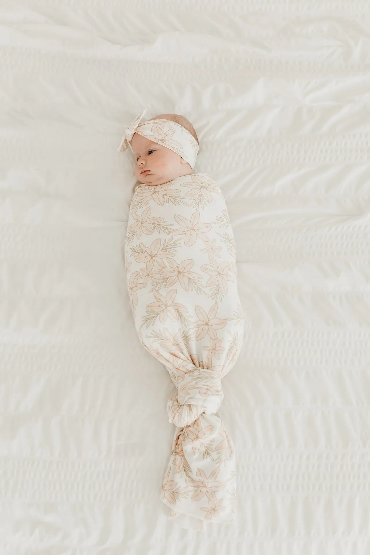 Copper Pearl Kiana Knit Swaddle Blanket