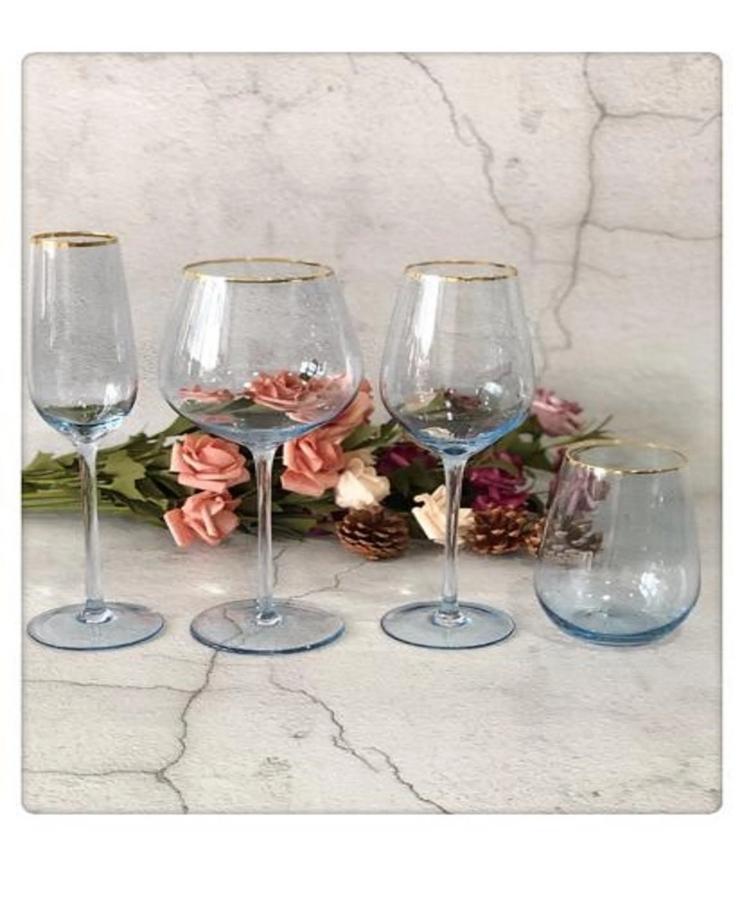 Crystie Wine & Champagne Glass Set