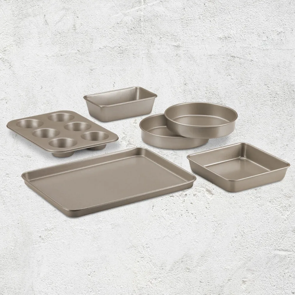 Cuisinart AMB-6CHC 6-Piece Non-stick Bakeware Set