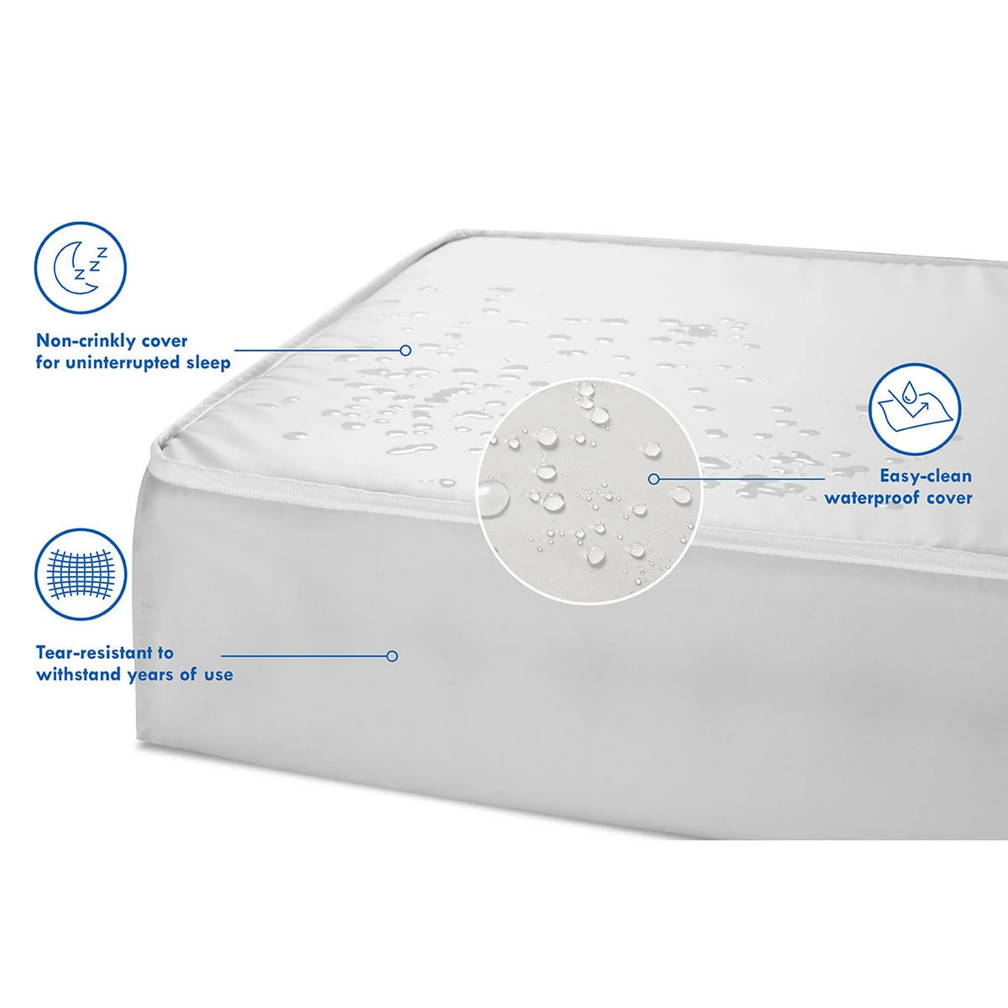 DAVINCI Complete Slumber Mini Crib Mattress 100% Non-Toxic & Waterproof