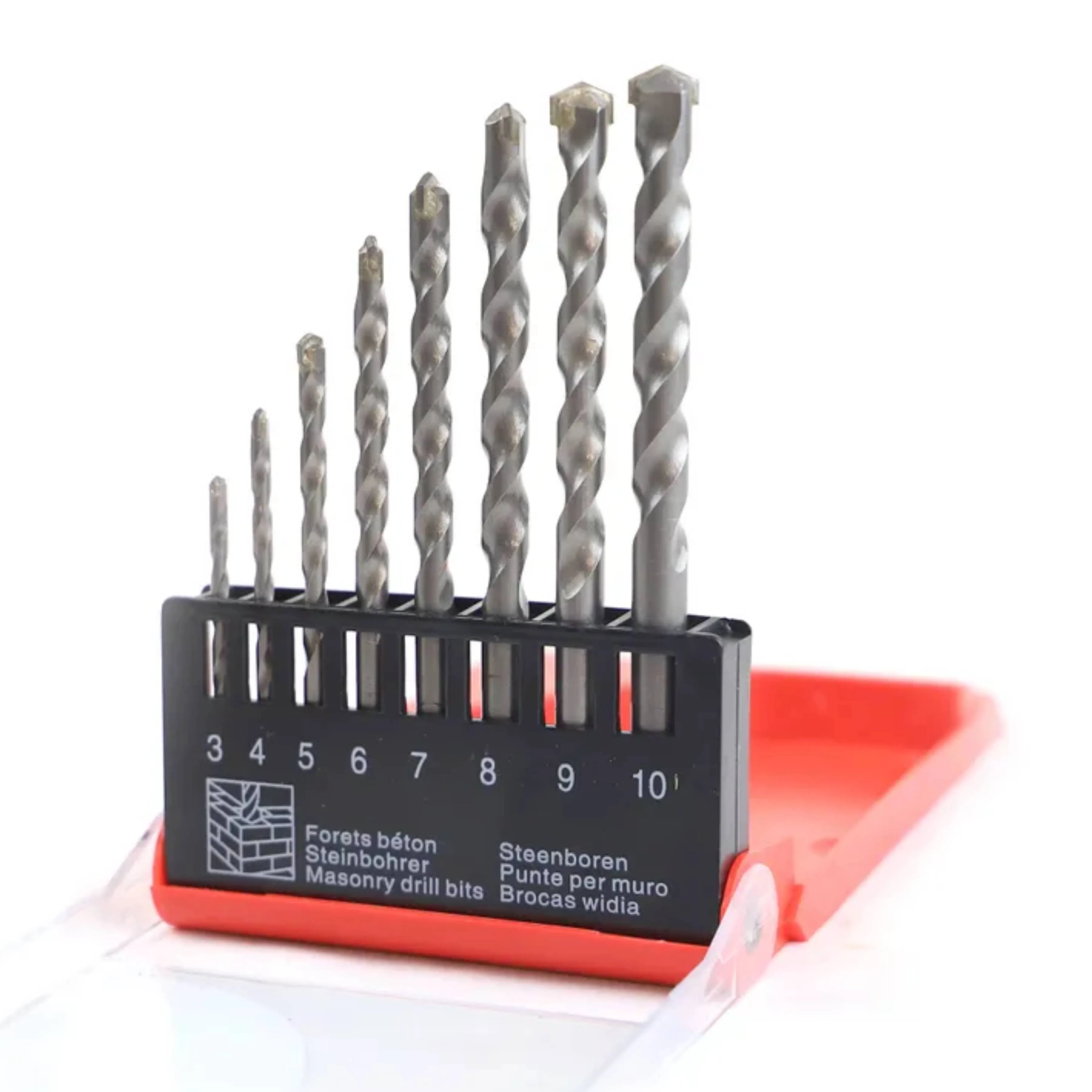 DEKTON 8PC Pro Masonry Drill Set 3-10mm