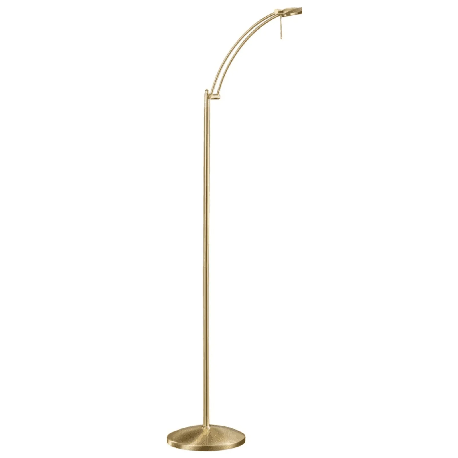 Dessau Arch Floor Lamp in Satin Brass