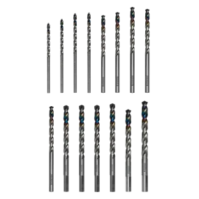 Diablo Tools DMD-S15T 15 pc Metal Demon™ Drill Bits Set for Mild, Hardened and Stainless Steels