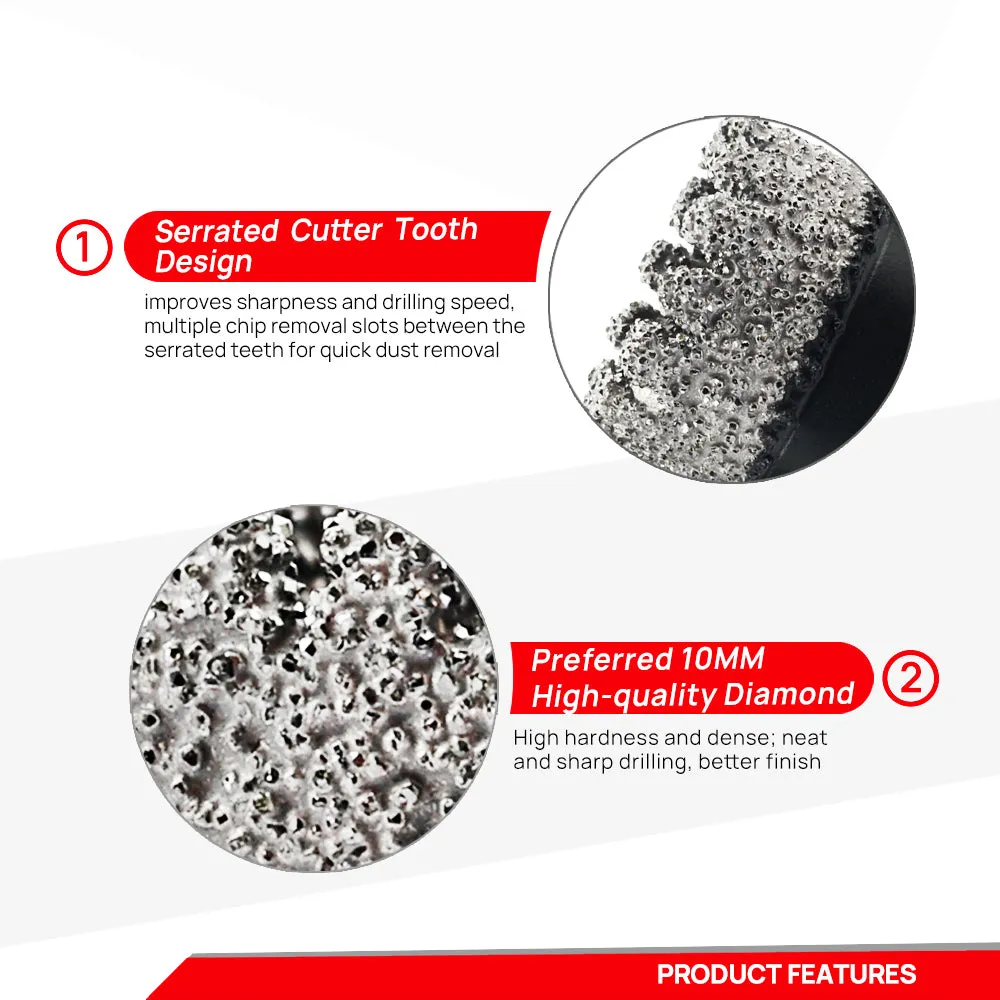 Diamond Core Bits Drilling for Ceramic Tile Granite Marble M14 Thread