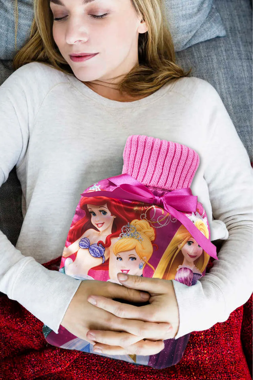 Disney Princess Hot Water Bottle and Cover