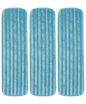 Don Aslett Two Tone Mop Pads- 3 Pack- 12"/ 18"/ 24"