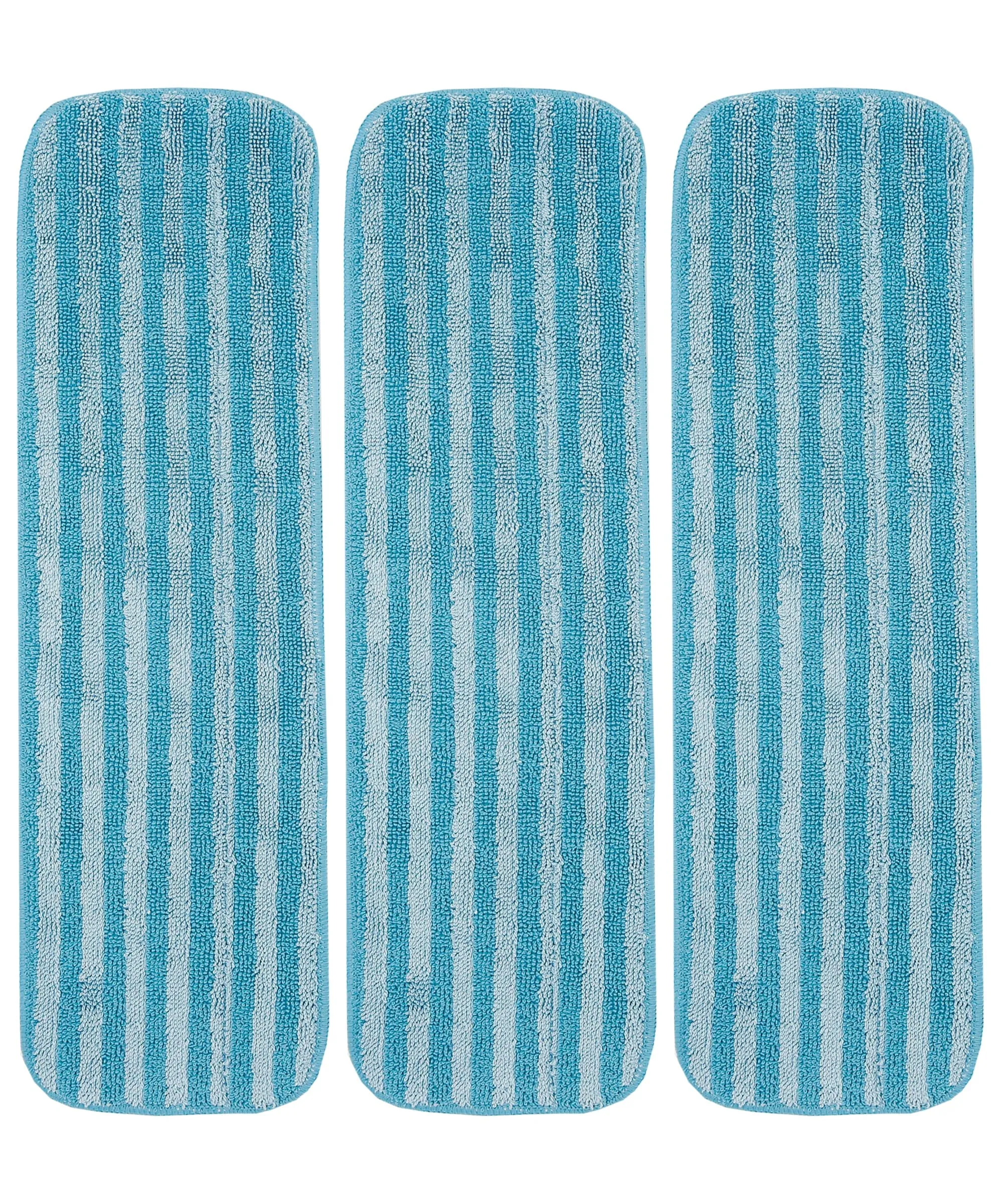 Don Aslett Two Tone Mop Pads- 3 Pack- 12"/ 18"/ 24"