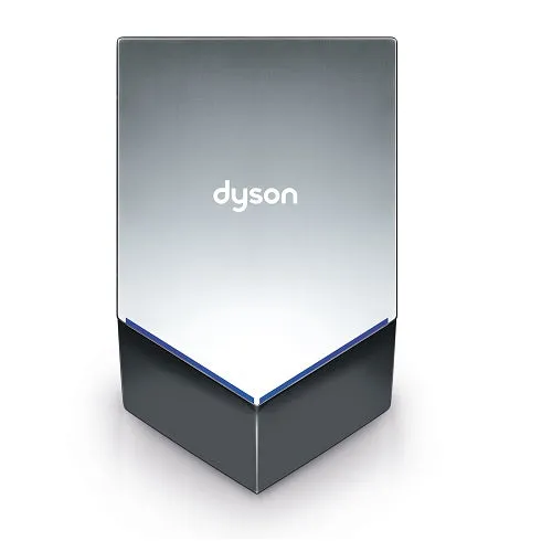 DYSON® Airblade™ HU02 V Series Hand Dryer - "Sprayed Nickel" Cover Surface Mounted ADA-Compliant Hands-Under (SKU# 307174-01 / 307172-01)