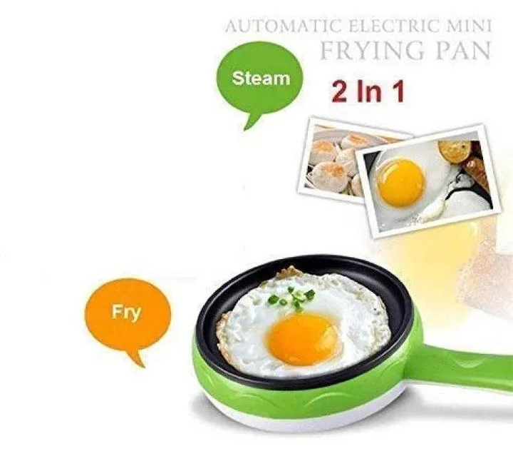 Egg Boiler Cooker Food Steamer Automatic Frying Pan